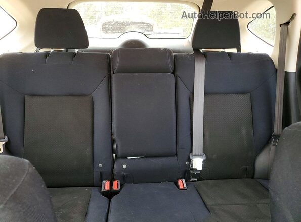 2HKRM4H59GH629403 2016 HONDA CR-V Gray Rear seats view