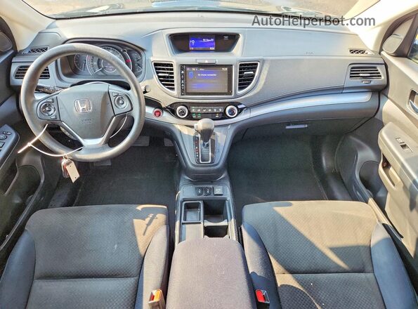 2HKRM4H59GH688967 2016 HONDA CR-V Black Vista del salpicadero
