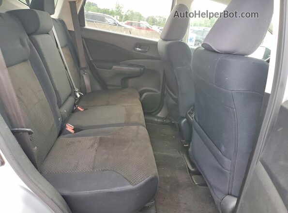 2HKRM4H5XGH624405 2016 HONDA CR-V Silver Widok wnętrza z tyłu