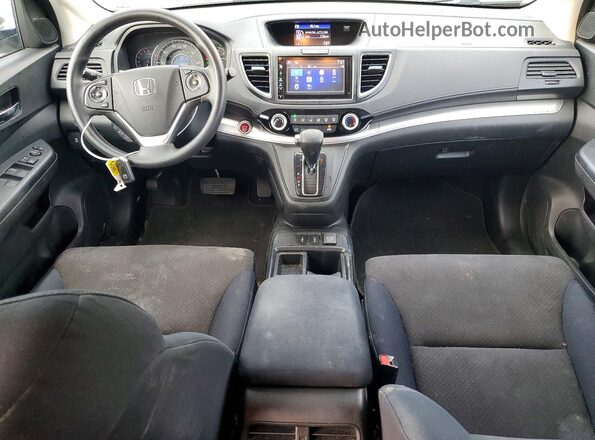 2HKRM4H5XGH624405 2016 HONDA CR-V Silver Widok deski rozdzielczej