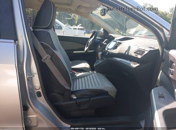 2HKRM4H72GH689931 2016 HONDA CR-V Серебряный Вид салона спереди