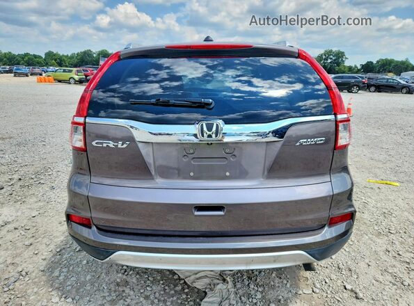 2HKRM4H73GH710477 2016 HONDA CR-V Gray Rear view