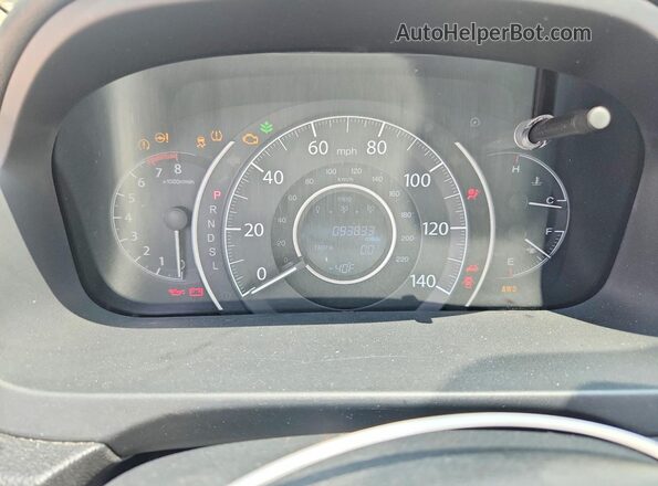 2HKRM4H73GH710477 2016 HONDA CR-V Gray Instrument cluster view
