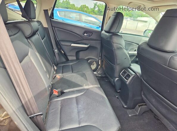 2HKRM4H75GH724672 2016 HONDA CR-V Brown Vista interior trasera