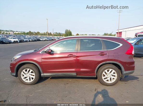 2HKRM4H76GH604430 2016 HONDA CR-V Burgundy Սալոնի 360 աստիճան տեսք