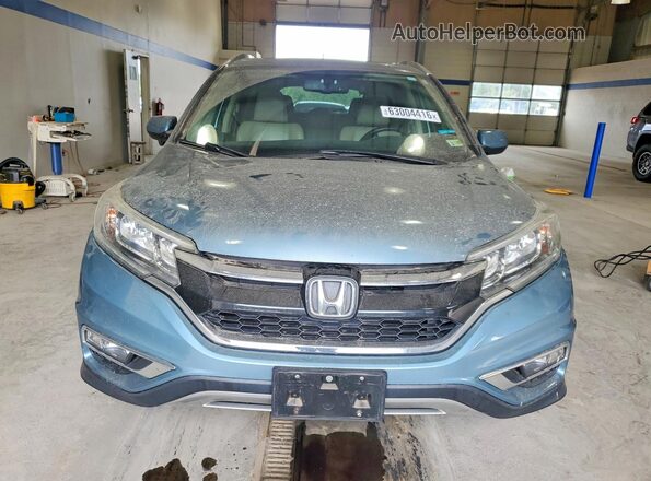 2HKRM4H76GH640280 2016 HONDA CR-V Blue Вид спереду