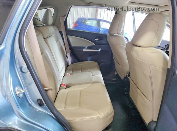 2HKRM4H76GH640280 2016 HONDA CR-V Blue Вид задньої частини салону