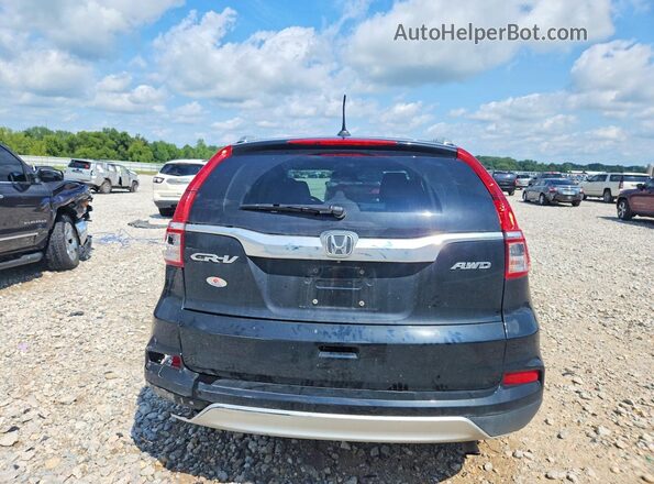 2HKRM4H76GH695392 2016 HONDA CR-V Black უკანა ხედი