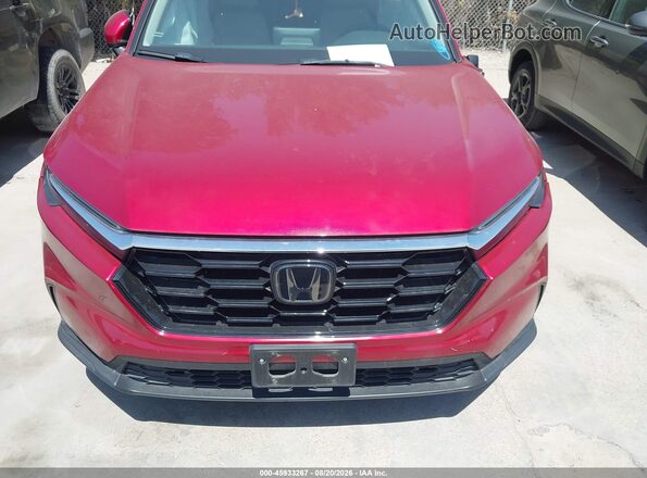 2HKRS3H40RH325709 2024 HONDA CR-V Red Widok zestawu wskaźników