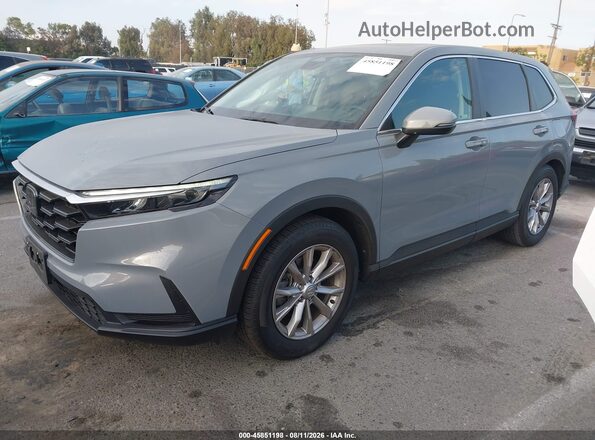 2HKRS3H41RH323502 2024 HONDA CR-V Gray წინა მარცხენა ხედი სამი მეოთხედიდან