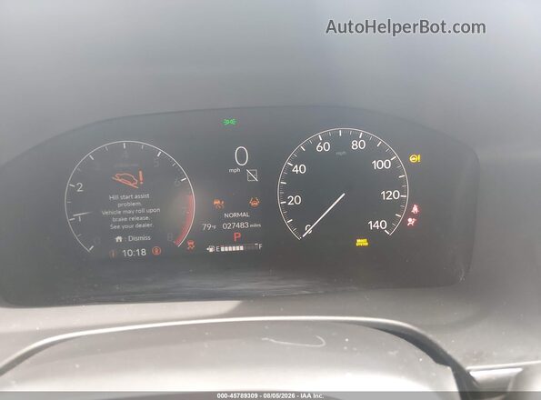 2HKRS3H48RH303389 2024 HONDA CR-V Black Widok tylnych siedzeń