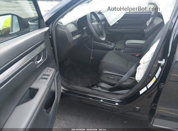 2HKRS3H48RH303389 2024 HONDA CR-V Black Widok wnętrza z przodu