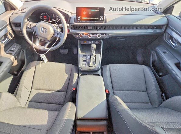 2HKRS3H48SH322014 2025 HONDA CR-V Blue Dashboard view