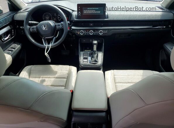 2HKRS3H74SH304555 2025 HONDA CR-V White Widok deski rozdzielczej