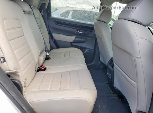 2HKRS3H74SH304555 2025 HONDA CR-V White Widok wnętrza z tyłu