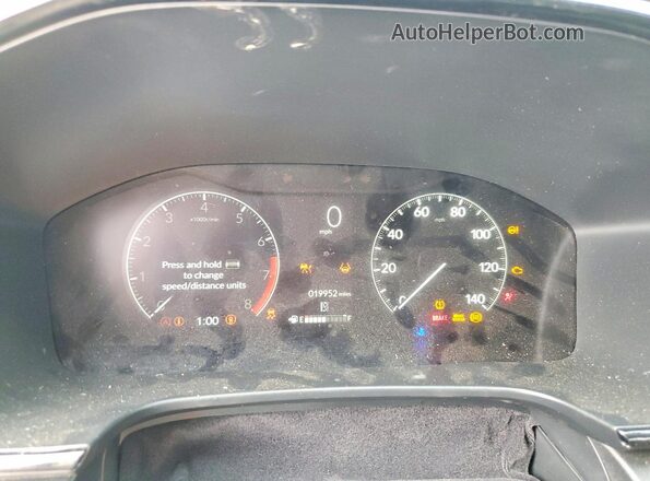 2HKRS4H41SH459849 2025 HONDA CR-V Синий Вид щитка приборов