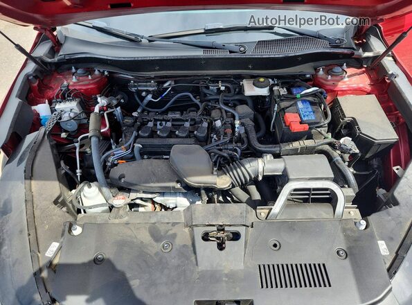 2HKRS4H48PH437239 2023 HONDA CR-V Red ძრავის განყოფილების ხედი