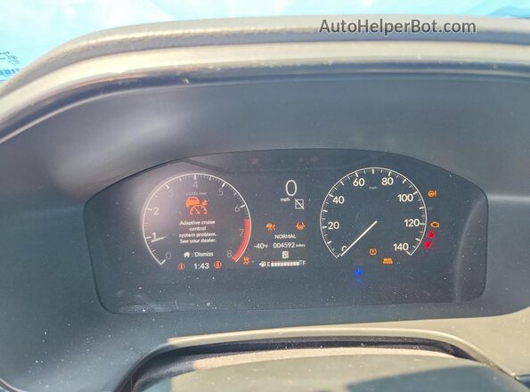 2HKRS4H48SH477488 2025 HONDA CR-V Серый Вид щитка приборов