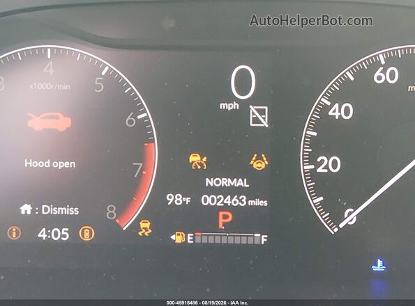 2HKRS4H4XTH501906 2026 HONDA CR-V Серебряный 
