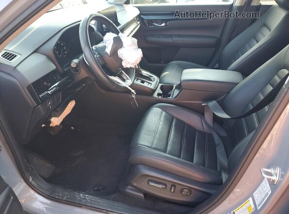 2HKRS4H70RH403275 2024 HONDA CR-V Gray Front interior view