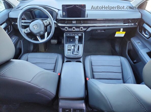 2HKRS4H70TH437692 2026 HONDA CR-V Black Dashboard view