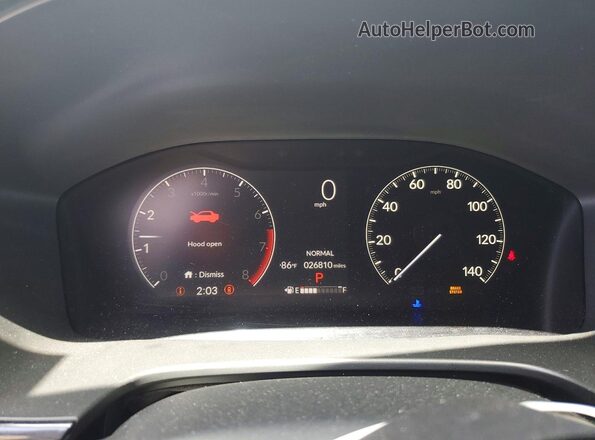 2HKRS4H72RH408963 2024 HONDA CR-V Gray Vista del cuadro de instrumentos