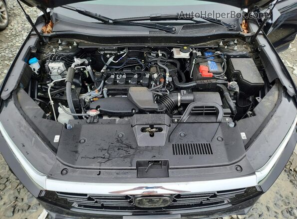 2HKRS4H72SH498217 2025 HONDA CR-V Black Вид підкапотного простору