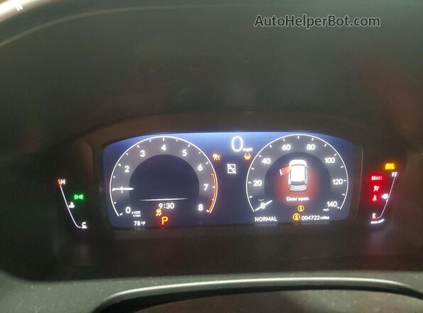 2HKRS4H73TH462764 2026 HONDA CR-V Серебряный Вид щитка приборов