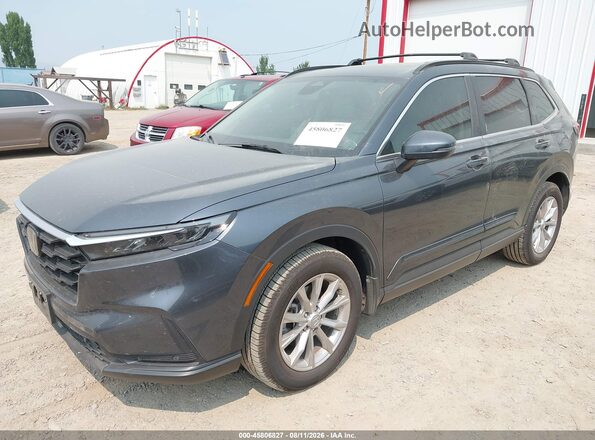 2HKRS4H74PH407004 2023 HONDA CR-V Gray Передня ліва чверть