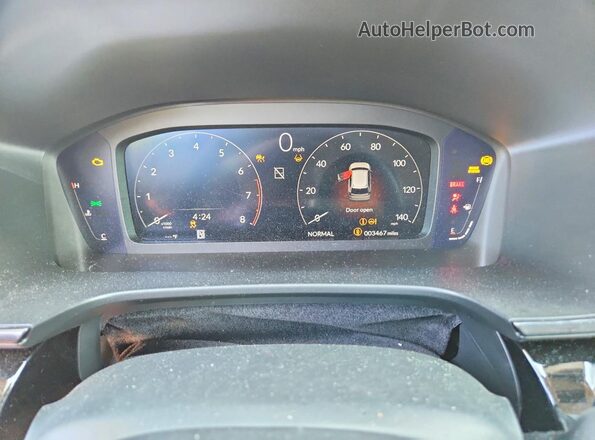 2HKRS4H74TH407966 2026 HONDA CR-V Blue Вид щитка приладів