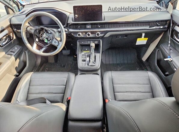 2HKRS4H75RH447398 2024 HONDA CR-V Charcoal Vista del salpicadero
