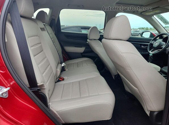 2HKRS4H76SH426520 2025 HONDA CR-V Red უკანა სავარძლების ხედი