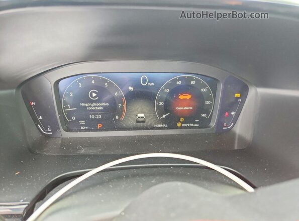 2HKRS4H76TH414904 2026 HONDA CR-V White Вид щитка приладів