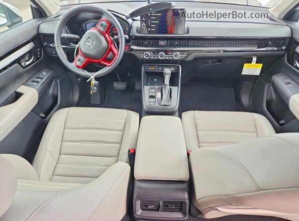 2HKRS4H76TH414904 2026 HONDA CR-V White Вид панелі приладів