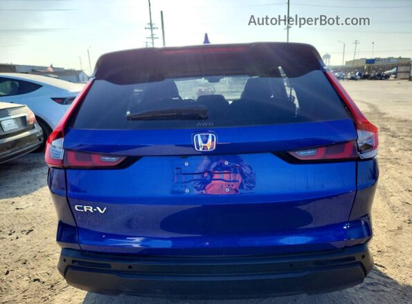 2HKRS4H77PH408938 2023 HONDA CR-V Blue Widok z tyłu