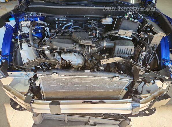 2HKRS4H77SH416952 2025 HONDA CR-V Blue ძრავის განყოფილების ხედი