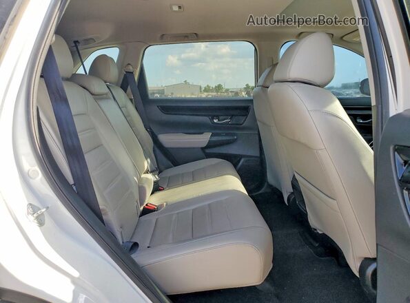 2HKRS4H79PH403675 2023 HONDA CR-V White Вид задньої частини салону