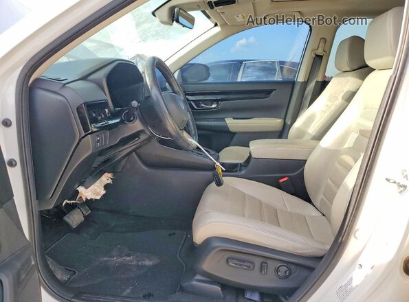 2HKRS4H79PH403675 2023 HONDA CR-V White Вид салону спереду