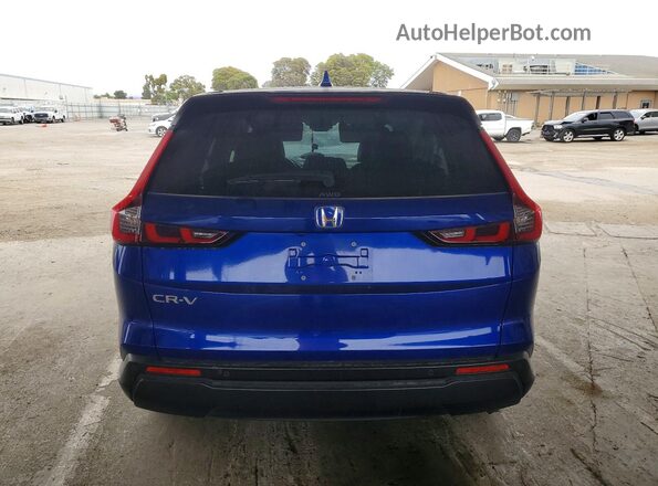 2HKRS4H79RH413562 2024 HONDA CR-V Blue Вид ззаду