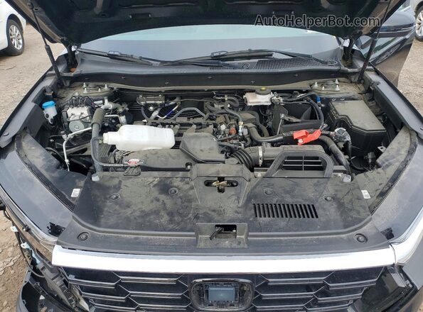 2HKRS4H79SH487814 2025 HONDA CR-V Black ძრავის განყოფილების ხედი
