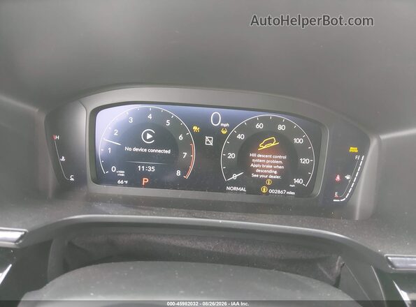 2HKRS4H79TH499818 2026 HONDA CR-V Black Vista de los asientos traseros