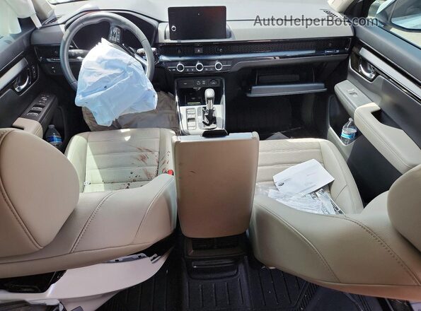 2HKRS4H7XRH433822 2024 HONDA CR-V White Widok deski rozdzielczej