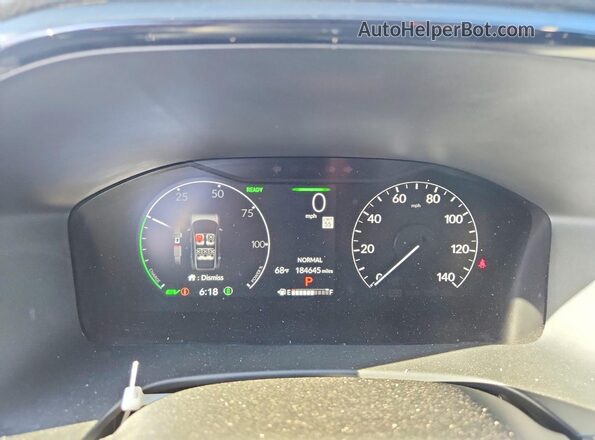 2HKRS5H51PH712139 2023 HONDA CR-V White Вид щитка приладів