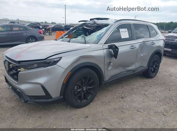 2HKRS5H5XPH703908 2023 HONDA CR-V Серебряный Передняя левая четверть
