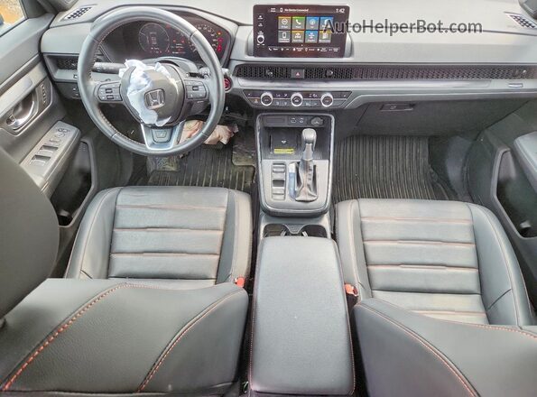 2HKRS6H77RH222492 2024 HONDA CR-V Black Առջևի վահանակի տեսք