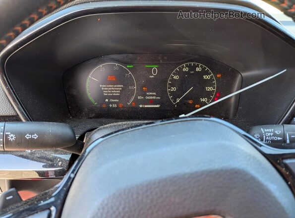 2HKRS6H93PH810677 2023 HONDA CR-V Red Widok zestawu wskaźników