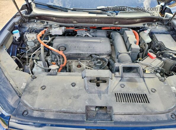 2HKRS6H94SH222554 2025 HONDA CR-V Blue Engine compartment view