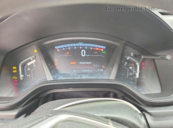 2HKRW1H22LH404183 2020 HONDA CR-V Gray Widok deski rozdzielczej