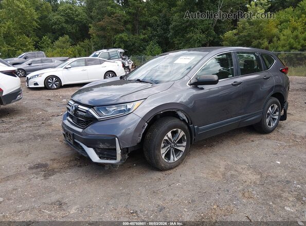 2HKRW1H27MH410322 2021 HONDA CR-V Gray Vista tres cuartos delantera izquierda