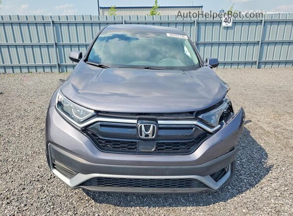 2HKRW1H27NH001058 2022 HONDA CR-V Gray Դիմացի տեսք